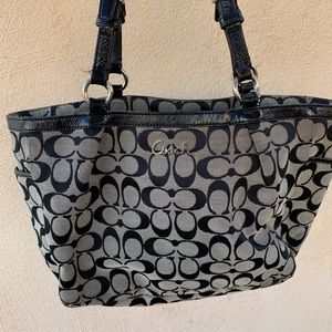 Coach Canvas Tote